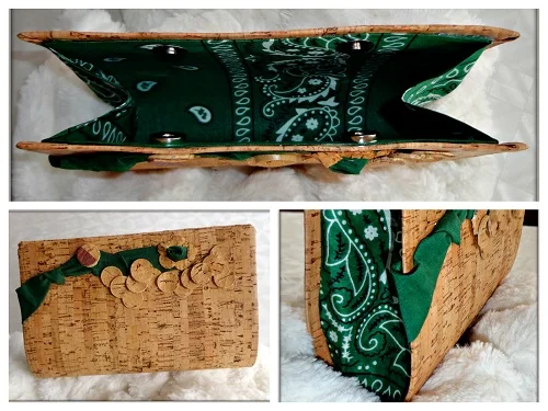 Cartonagem Reciclada – Bolsa de Cortiça
