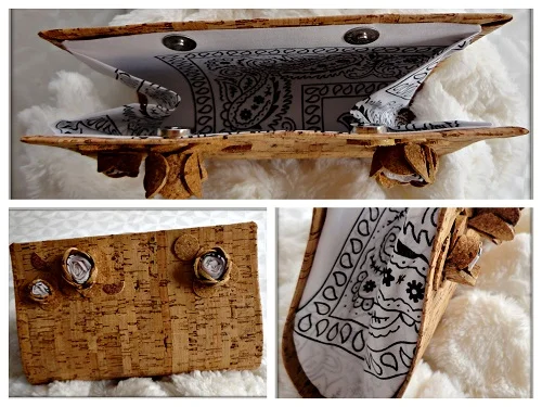 Cartonagem Reciclada – Bolsa de Cortiça