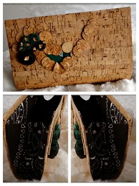Cartonagem Reciclada – Bolsa de Cortiça