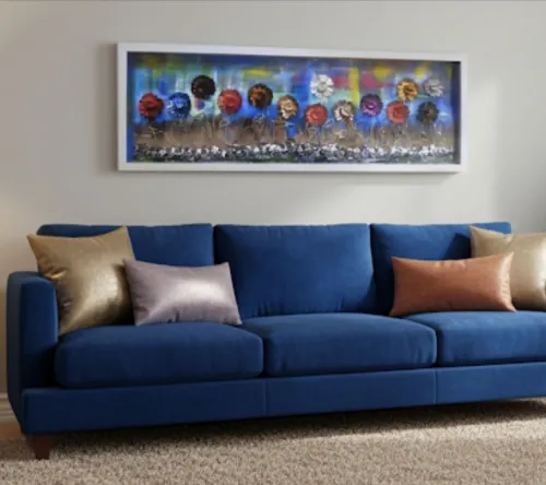 S/ TÍTULO<br/>(40 x 165 cm) - 2015<br/>Técnica mista sobre madeira