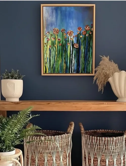 S/ TÍTULO<br/>(60 x 400 cm) - 2021<br/>Técnica mista sobre tela